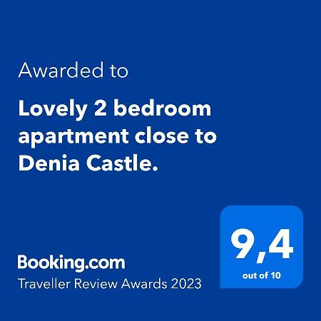 Lovely 2 Bedroom Apartment Close To Denia Castle. מראה חיצוני תמונה